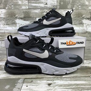 Nike Air Max 270 React Black White Running